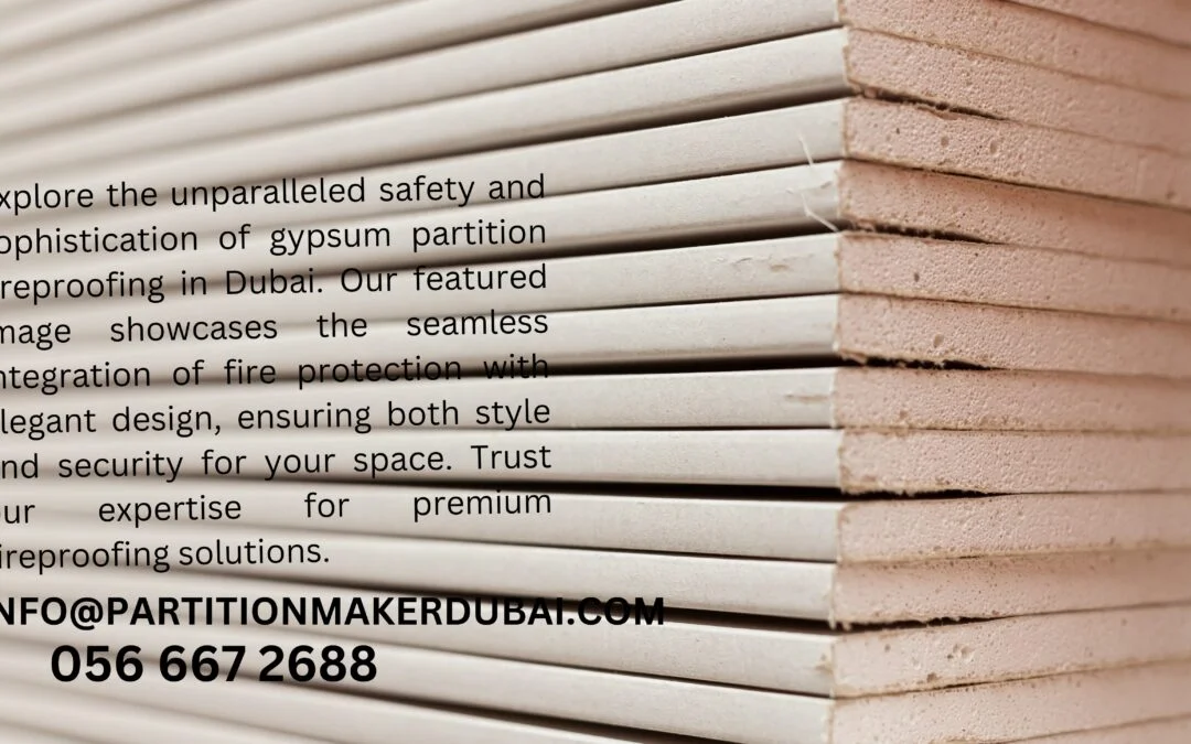 Gypsum Partition in Dubai