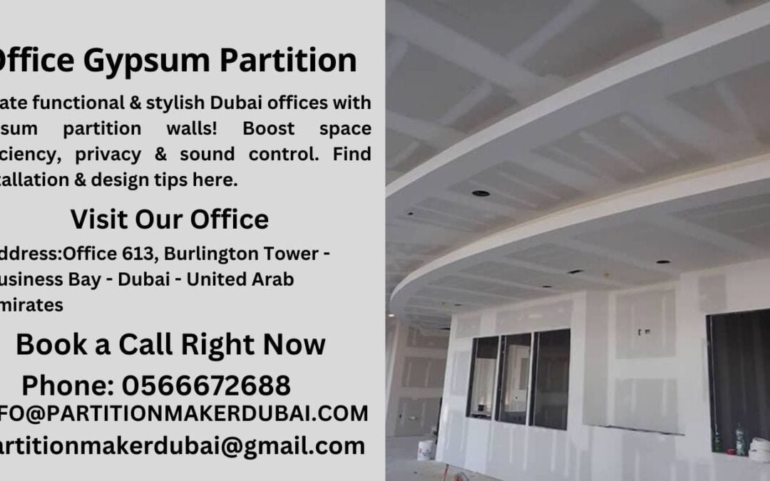 Office Gypsum Partition