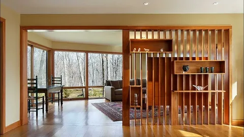Wood Room Partition Wall Dubai