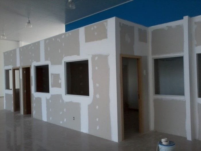 gypsum partition dubai 
