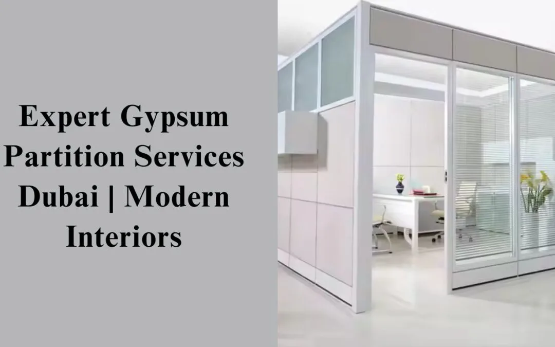 gypsum partition dubai