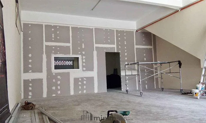 gypsum partition dubai
